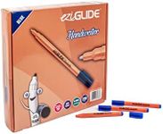 Eziglide Handwriting Pens 200 Classpack Blue, Hand Writing Pens, hard-wearing polyacetal tip to give smooth effortless writing for both right and left handed