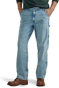 Lee Men's Legendary Workwear Carpenter Jean, Union Fade, 42W x 29L