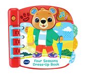 VTech Baby Four Seasons Dress-Up Book, Interactive Baby Book with Songs, Sounds & Weather Concepts, Gift for Toddlers 1, 2 + Years, English Version