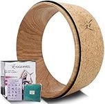 Yoga Wheel - Strongest Most Comfortable Yoga Prop Wheel for Yoga Poses, Perfect Roller for Stretching, Increasing Flexibility and Improving Backbends…