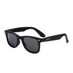 Looky.in Non Polarized Sunglasses for Men & Women Lightweight UV Protection Trendy Square Shades Sunglasses (AL Fresko 0001 – Black)