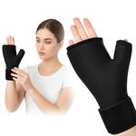 KARP (360°) Coverage Hot & Cold Therapy Hand Glove | Compression Support for Finger Joint Pain, Wrist Pain, Hand Inflammation & Swelling | Reusable Gel Hand Glove – Unisex | Ideal for home, office, gym, or travel (1Pack)
