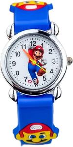 KLISSAA Reloj para Niños, Reloj Super, Reloj Cuarzo Niño, Reloj de Aprendizaje para Niños, Reloj Dibujos Animados