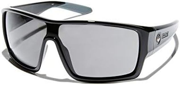 Dragon Men's Flash Sunglasses Resin Glass Black
