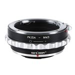 K&F Concept PK to M4/3 Adapter for Pentax K PK Lens to Micro 4/3 MFT Mount Olympus Panasonic Cameras