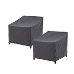 WJ-X3 Grey Patio Chair Covers, Heav