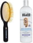 We Love Doodles Pin Brush & Dog Shampoo - Dog Grooming Kit - Remove Mats, Knots, And Tangles