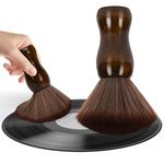 Vinyl Record Cleaner Brush - Ultra Soft Anti Static Brush for Vinyl Records - Essential Record Player Accessories for Flawless