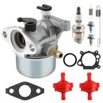 Carbhub 675 190CC Carburetor Kit for 6.25HP 6.75HP Push Mower 190CC 675 Series Engine Craftsman Troy Bilt TB230 725EX Toro 22 Recycler Lawnmower Carburetor 799866 790845 799871 796707 794304