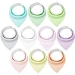 Yoofoss Baby Bibs 10 Pack Soft and 