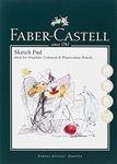 Faber-Castell Art & Graphic Sketch Pad, A5, Acid Free Gummed Paper Pad, 160 GSM, 40 Sheets for Graphite, Pencil, Coloured and Watercolour Pencils, Charcoal, Pitt Pens, Arts, Craft, Home and School