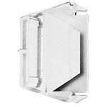 newlifeapp 215473602 PREMIUM QUALITY REFRIGERATOR DOOR SHELF END CAP, LEFT OR RIGHT, WHITE. COMPATIBLE WITH FRIGIDAIRE, KELVINATOR, KENMORE, WHITE-WESTINGHOUSE, TAPPAN, GIBSON, ELECTROLUX.