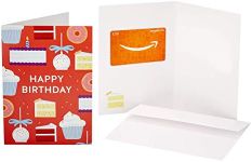 Amazon.co.uk Gift Card - In a Greeting Card -£50 - Birthday Cakes