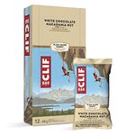 CLIF BAR - Energy Bars - White Chocolate Macadamia Flavour - (68 Gram Protein Bars, 12 Count) Packaging May Vary