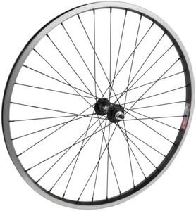 Wheel Master Front Bicycle Wheel 24 x 1.75 36H, Alloy, Bolt On, Black