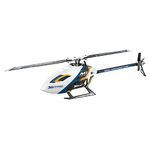 OMPHOBBY M1 EVO 3D RC Helicopter，6CH Micro Dual Brushless Motors Helicopters, Can Bind FUTABA Radio Directly, White Adults Remote Flying Model Without Controller