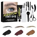 Eyebrow Makeup Kit, Black Color Set