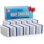 Premium Boat Scuff Erasers | Boating Accessories Gifts for Cleaning Boat Accessories or Gift for Pontoon Sail Boat Fishing Jon Boats Decks Vinyl Boat Cleaner Hull Supplies & Gadgets for Men & Women