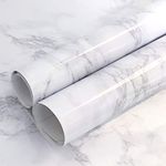 Heroad Brand Marble Contact Paper for Cabinets Looks Like Real Marble Contact Paper for Countertops Decorative Locker Wallpaper Peel and Stick Wallpaper for Kitchen Bathroom Waterproof 78.7"x15.7"