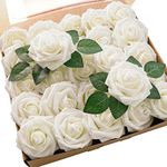 Floroom Artificial Flowers 50pcs Re