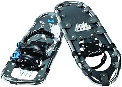 Franklin Sports Snowshoes for Men and Women - Lightweight Aluminum Snowshoes for Adults - Easy to Use Adjustable Snowshoes - Carry Bag Included - 36"