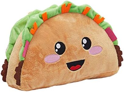 BLUE PANDA Soft Taco Stuffed Animal, Comfort Plush Toys for Gifts, Collectibles, 10 Inches