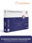 K7 Antivirus PremiumSoftware 2024 for Windows laptop/pc|1 User,3 Year| Antivirus,Internet Protection,Threat protection |2hr Email Delivery