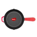 Pigeon by Stovekraft Cast Iron Grill Pan, 25 cm | Naturally Nonstick | Pre-Seasoned with 100% vegetable oil | Toxin-Free | Deeper Grill Lines | Perfect Browning | Bring back nostalgic taste in cooking