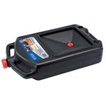 Draper 22493 Portable Oil/Fluid Drain and Recycle Container, 8 Litre, BLACK.