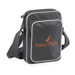 NAUTICA Unisex's Shoulder Bag, Grey Orange