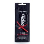 Tan Junkie Xtreme Melano Tingle Accelerator | 15ml Sachet - Luxurious Sunbed Tanning Cream and Accelerator for Deep, Golden Tan, Anti-Cellulite Slim Effect