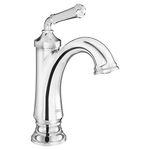 American Standard 7052107.002 Delancey Single-Handle Bathroom Faucet with Drain, Polished Chrome