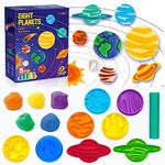 Color Dough Sets for Kids Ages 3-4, Planets Theme Color Dough Tool Set for Kids Ages 4-8, Color Dough Accessories Toys for Ages 5-7 Boys Girls Toddlers 14 Piece