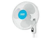 Ram 16" 400mm Wall Mounted Fan 3 Speed oscillate Hydroponics Cooling Fan