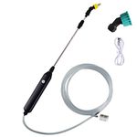 HASTHIP® Electric Agriculture Sprayer with 3m Pipe & 2 Nozzles, USB Rechargeable Sprayer Pump, Portable Sprayer for Gardening, Greenhouse, Planting Bush