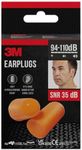 3M 1100C4 Ear Plugs with Storage Box, 94 to 105 dB - 8 pieces ( 4 pairs of 2)