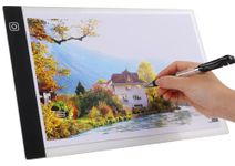 A5 LED Copy Board, Light Tracing Box, Diamond Painting Light Pad Kit,LED Trace Light Board for Diamond Artcraft Copy Table,Small