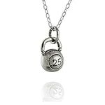 Sterling Silver Tiny Kettlebell Wei