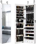 Giantex Wall Door Jewelry Armoire C