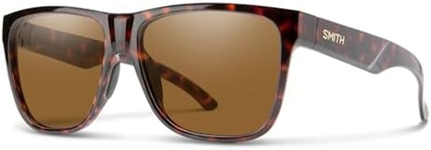 SMITH Lowdown 2 XL Sunglasses with Large Frame – Men’s & Women’s Performance Eyewear for All-Day, Water Sports, Running, Hiking, Driving – Matte Tortoise + Brown ChromaPop Polarized Lenses