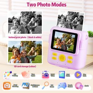 Kids Instant Camera 1080P – 32GB Memory, HD Photo & Video