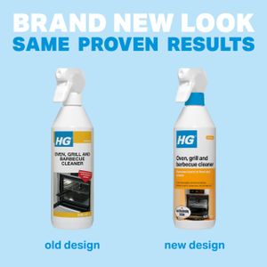 HG Oven, Grill & BBQ Cleaner – 500ml Powerful Degreaser