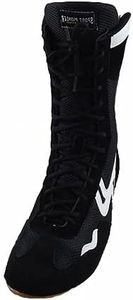 Ybberik High Top Wrestling Shoes for Men,Women and Youth Black