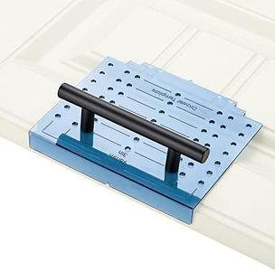 JOY DECOR Drill Mounting Template for Kitchen Cabinet Pulls Kitchen Cabinet Knobs,Cabinet Handles 1 Pack Drill Template Guide for Drawer Pulls Installation Template Kit Include Drill Bit