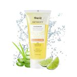 Sheeq Detoxify Anti-Pollution face Cleanser | 1 x 100ml | Made for Indian Skin | Triple action formula for cleansing, hydration & brightening | Contains 2% Niacinamide, Hylarounic Acid and Vit C