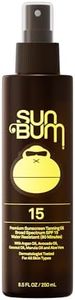 Sun Bum SPF 15 Moisturizing Tanning Oil - Vegan and Hawaii 104 Reef Act Compliant (Octinoxate & Oxybenzone Free) - Broad Spectrum Moisturizing - UVA/UVB Protection - 8.5 oz