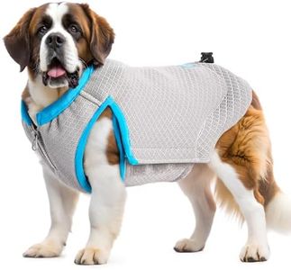 ALL FOR PAWS Cooling Vest Dog Cooling Shirts Breathable Instant Cooling Dogs Vest Lightweight for Summer Dog Clothes (L)