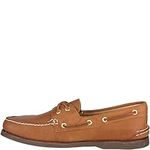 Sperry Men's Gold A/O 2-Eye Boat Shoe, Sahara, 12 M US