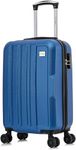 FLYMAX 55x35x20 4 Wheel Super Lightweight Cabin Luggage Suitcase Hand Carry on Flight Travel Bags Approved On Board Fits Easyjet Ryanair Jet 2 35 Litre