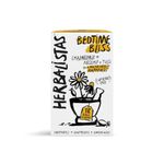 Herbalistas Bedtime Bliss Herbal Tea with Chamomile, Rosehip & Tulsi, Herbal Teabags for Calming | 18 Tea Bags